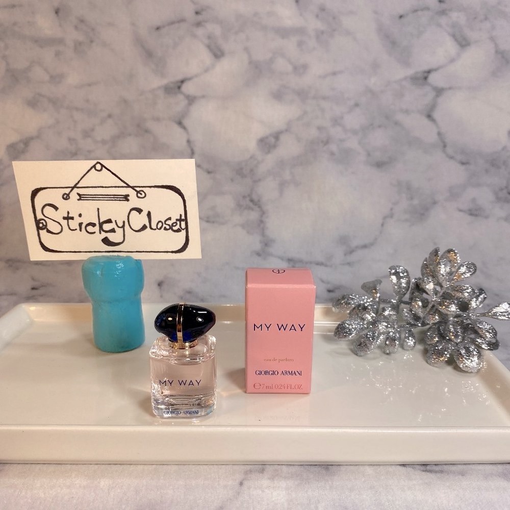 Giorgio Armani My Way EDP Floral Bergamot Orange Blossom-Mini 7ml,0.24oz-BOX-NEW